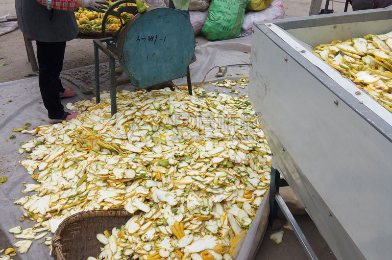 重慶客戶烘干佛手現場圖片