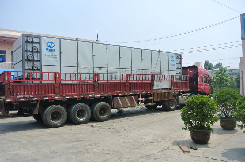 網帶式木耳烘干機及配件發貨圖片